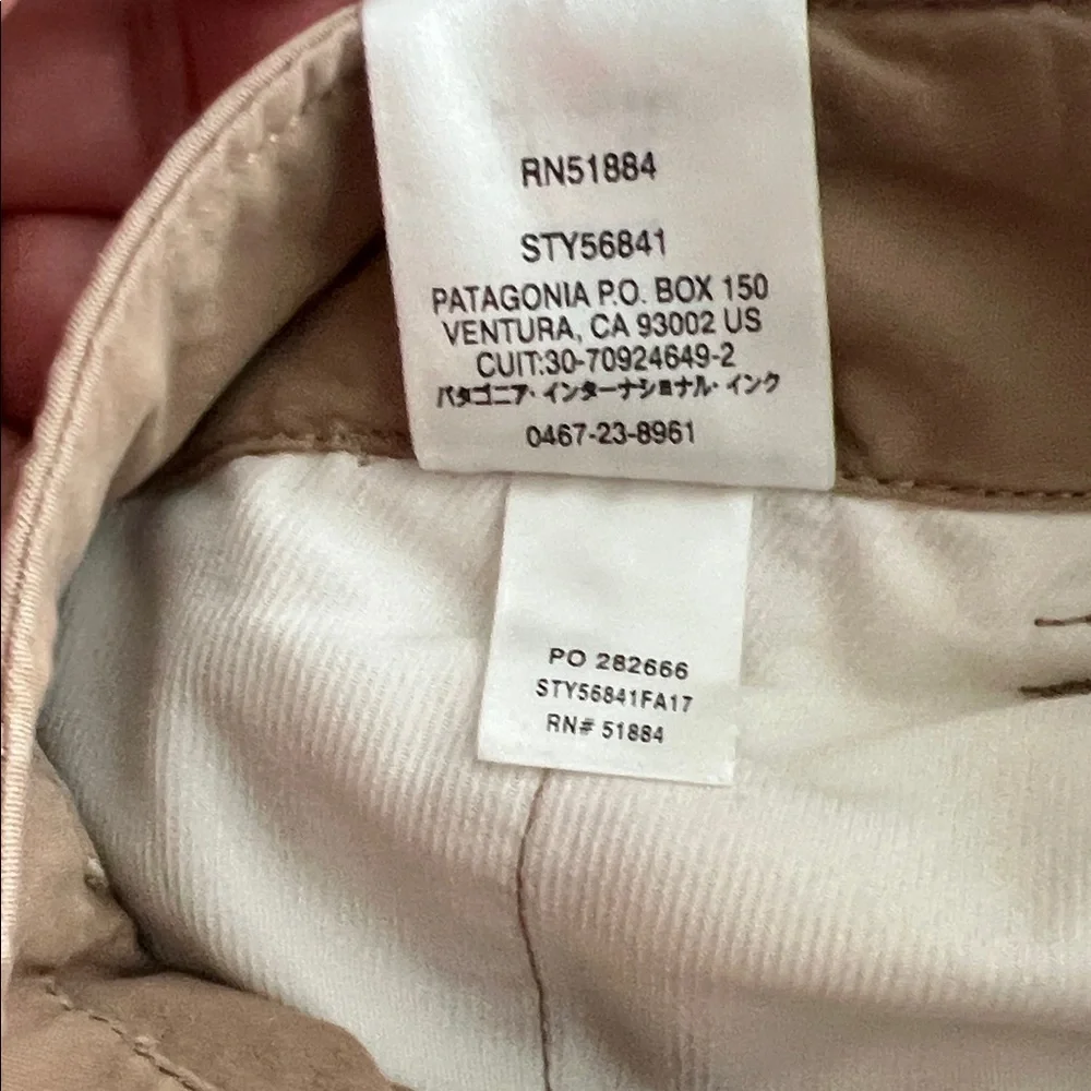 Patagonia Men's Chinos - Tan